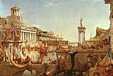 The Course of Empire The Consummation by Thomas Cole